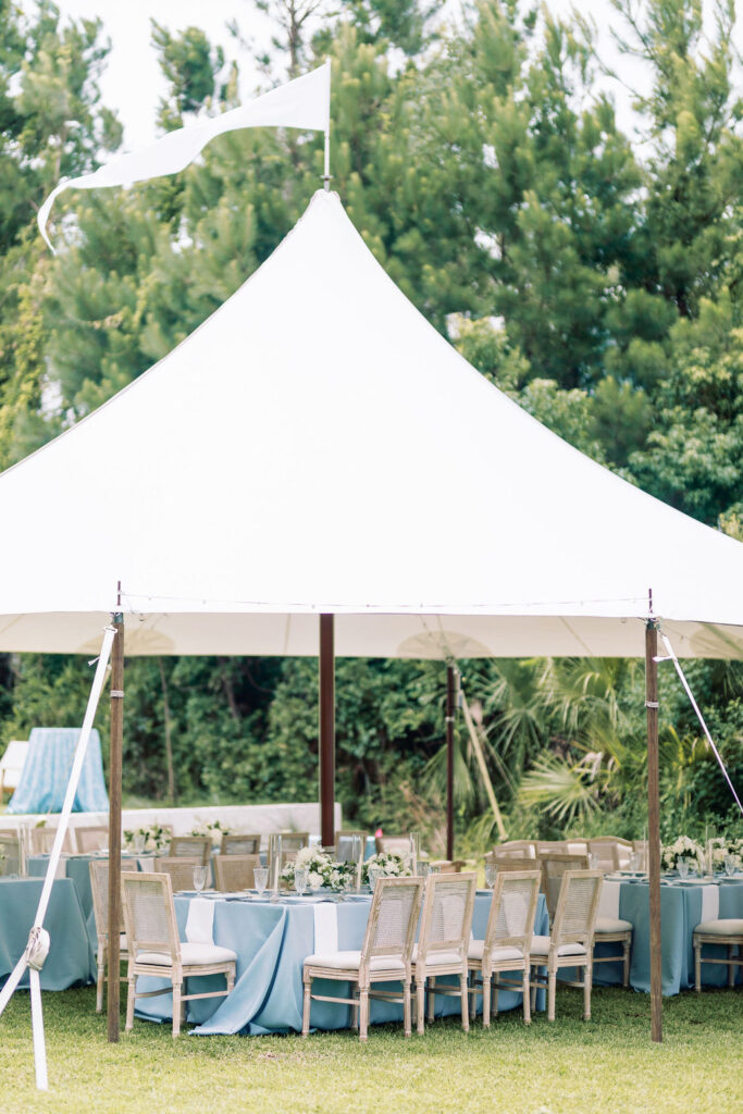 Intimate Savannah Backyard Wedding decor